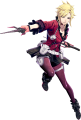 Render of Milady pointing her COMP.