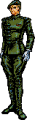 Sprite of Kanetsugu Tachibana in the PC-98 version of Giten Megami Tensei: Tokyo Revelation