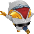 Teddie's Neo Featherman Outfit from the back