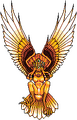 Unused hurt sprite from the PC-98 version of Giten Megami Tensei: Tokyo Revelation