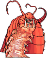 Hurt sprite of Worm, Kaya-no-Hime and Earth Dragon