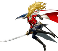 Artwork from Persona 4 Golden