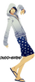 Yusuke's Dotted Surf Trunks