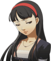 Yukiko's pensive summer clothes portrait