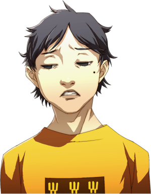 P4G Mitsuo Kubo Casual Clothes Pensive Portrait Graphic.png