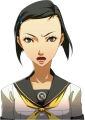 Yumi's angry summer uniform portrait