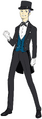 Butler Suit Concept Artwork for Persona 3: Dancing in Moonlight