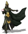 Sprite of Vishnu-Flynn's first form from Shin Megami Tensei IV: Apocalypse