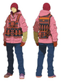 Concept artwork of Casual Pink from Shin Megami Tensei IV