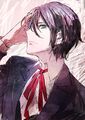 Artwork of Yashiro Tsurugi to celebrate his introduction video
