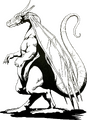 Unused side artwork of Pendragon