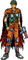 Sprite of Koki Kamikawa in the PC-98 version of Giten Megami Tensei: Tokyo Revelation.