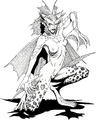 Artwork of Vepar's true form
