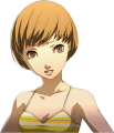 Chie's angry swimsuit portrait