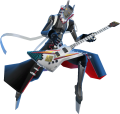 Model of Izanagi playing an electric guitar in Persona 4: Dancing All Night