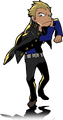 Kanji Tatsumi All-Out Attack End Graphic