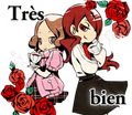 LINE Sticker EN Haru and Mitsuru