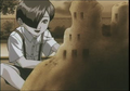 Screenshot of Jun as a child from Persona 2: Eternal Punishment's bonus disc animated trailer Persona 2: Another Self