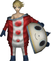 Human Teddie in his mascot outfit