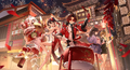 Minami on the key artwork for Dancing with the Happy-Go-Lucky Lions