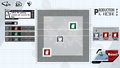 Screenshot of the magazine binding mini-game