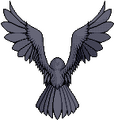 Unused back sprite from the PC-98 version of Giten Megami Tensei: Tokyo Revelation