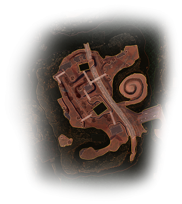 Map showing area 1