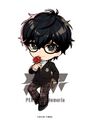 P5 protagonist SD artwork
