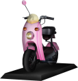 Pink Scooter plastic model