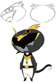 Morgana's Feather Rockhopper