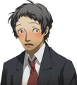 Adachi's drunk and shocked portrait