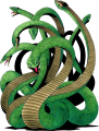 Artwork from the Super Famicom version of Shin Megami Tensei