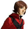 Surprised portrait from the PlayStation Portable version of Persona 2: Eternal Punishment
