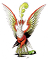 Artwork from Shin Megami Tensei II