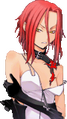 Angry portrait graphic from Devil Survivor