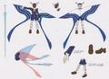 Reference sheet for Persona 4 Arena