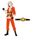 Santa Costume Concept Artwork for Persona 3: Dancing in Moonlight