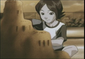 Screenshot of Tatsuya as a child from Persona 2: Eternal Punishment's bonus disc animated trailer Persona 2: Another Self