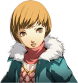 Chie's angry midwinter clothes portrait