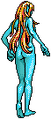 Unused back sprite from the PC-98 version of Giten Megami Tensei: Tokyo Revelation
