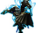 Graphic of Castor's evolved form from Persona Q: Shadow of the Labyrinth