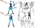Concept Art for Persona 4 Arena Ultimax