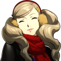 Ann Takamaki (Midwinter Casual) Smiling (New Pose) Portrait