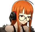 Futaba Sakura (Winter Casual) Sad Portrait