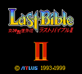 Title screen of the Game Boy Color version on Game Boy Color