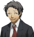 Adachi's amused portrait