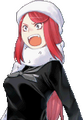 Angry portrait graphic from Devil Survivor 2