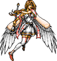 Sprite of Nike from the PC-98 version of Giten Megami Tensei.