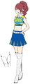 Mitsuru's Cheer Outfit Concept Artwork