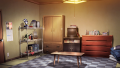 Yu's bedroom at the Dojima house in Arena